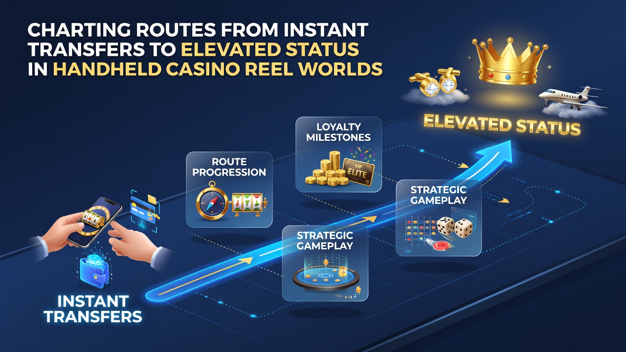 Handheld device displaying stacked bonus notifications alongside a progressing VIP ladder in a casino reel game