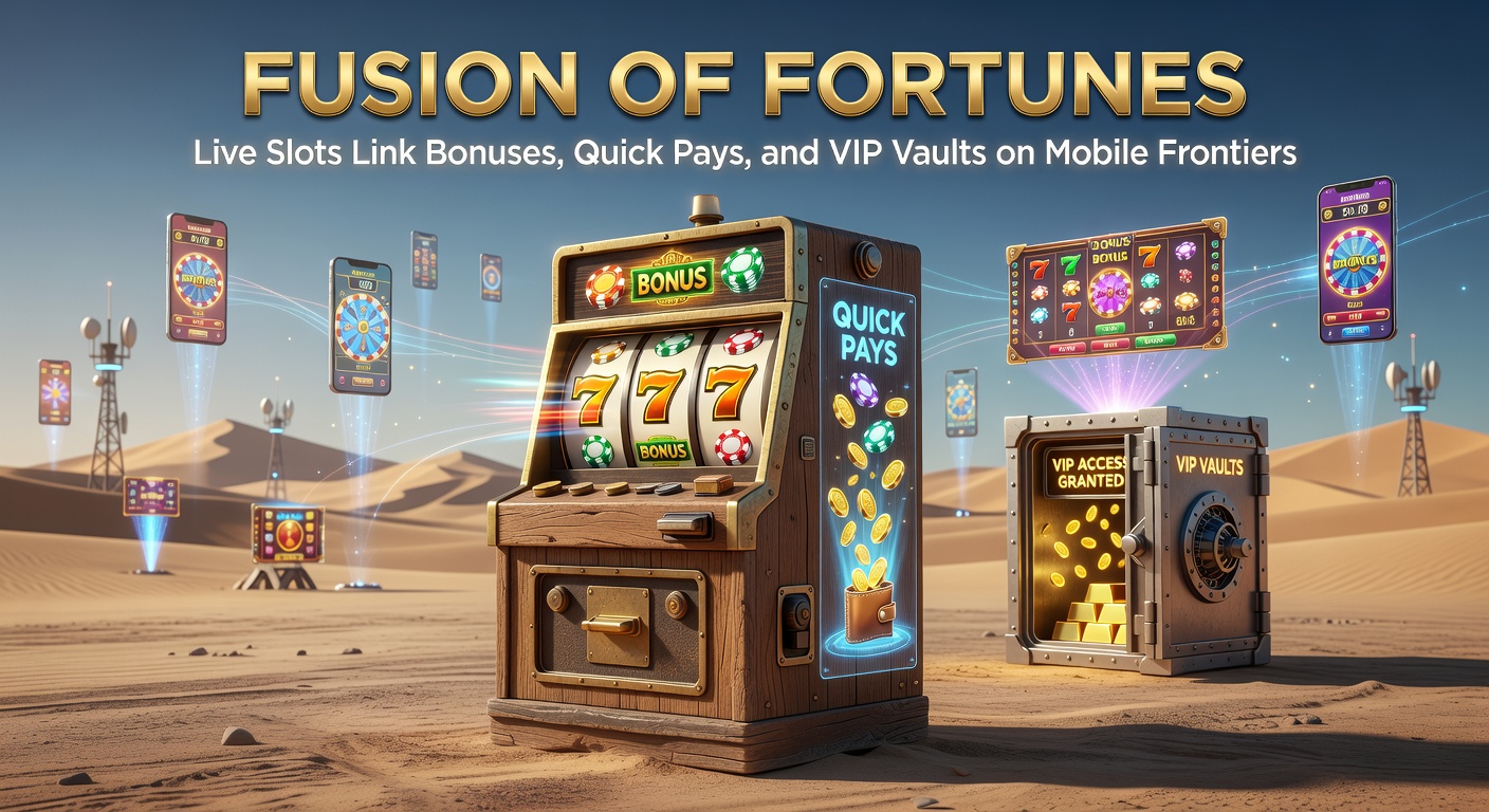 Vibrant mobile screen displaying interconnected live slot games with glowing link bonuses and jackpot meters climbing in sync