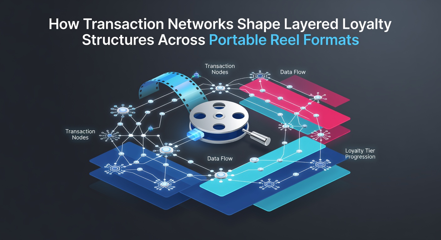 Mobile slot interface displaying layered loyalty tiers connected through transaction flows