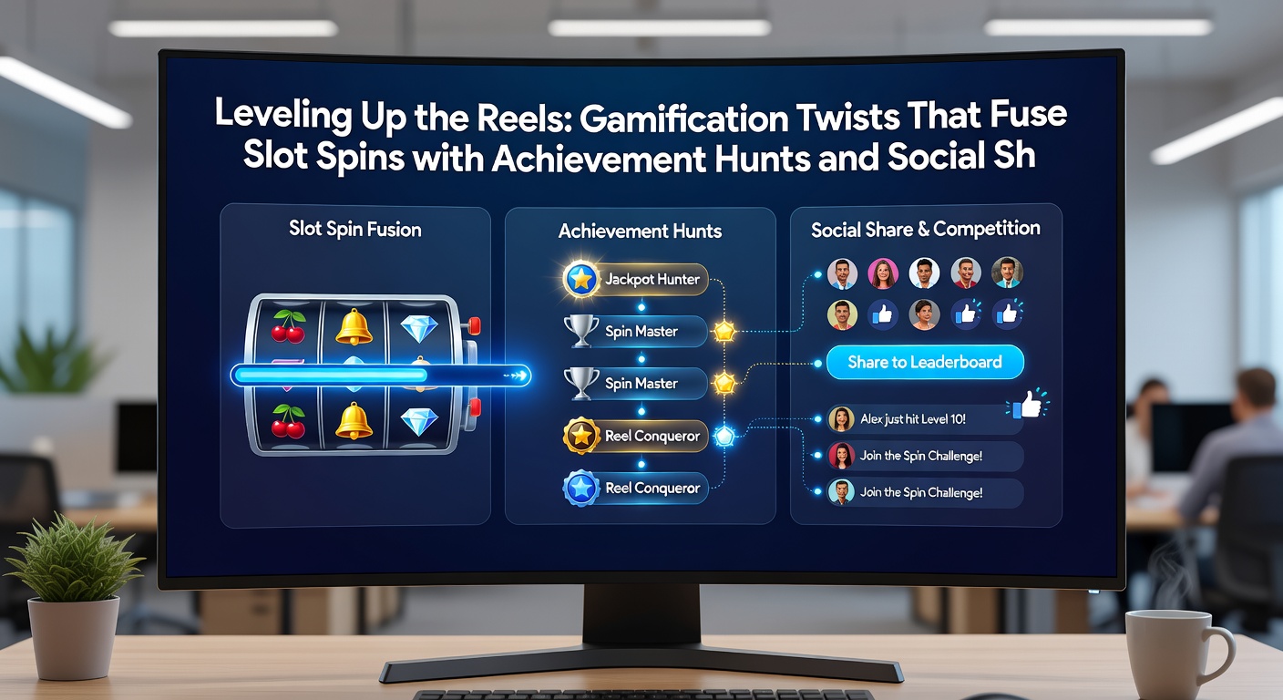 Close-up of a gamified slot leaderboard showing top players in a social showdown, complete with avatars, trophies, and real-time score updates during an achievement hunt